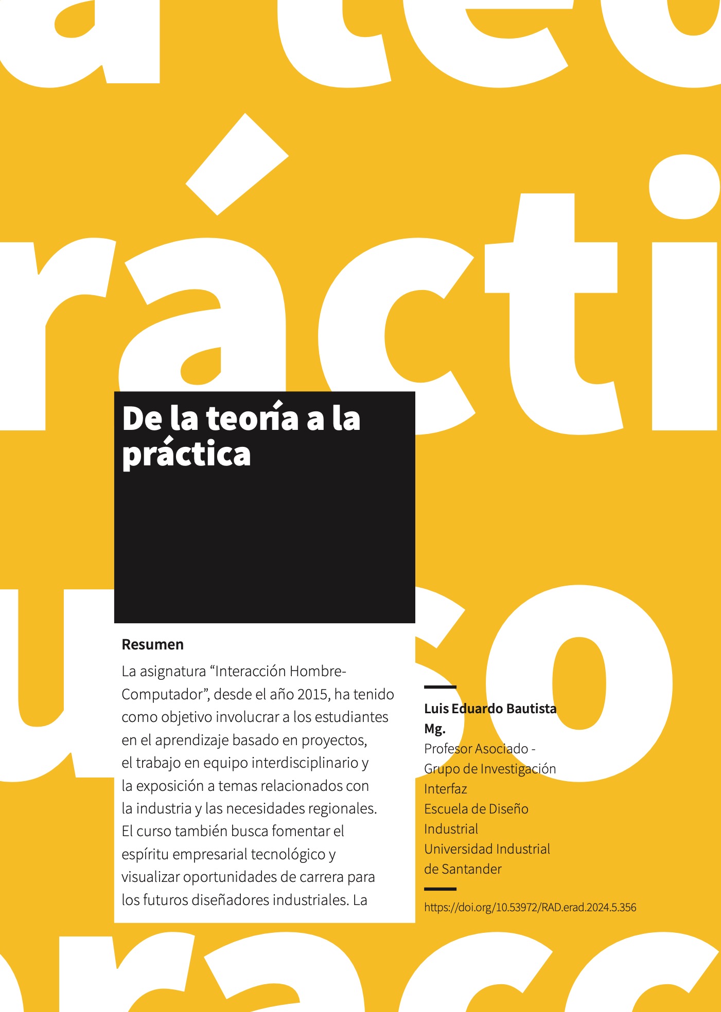 De la teoría a la práctica