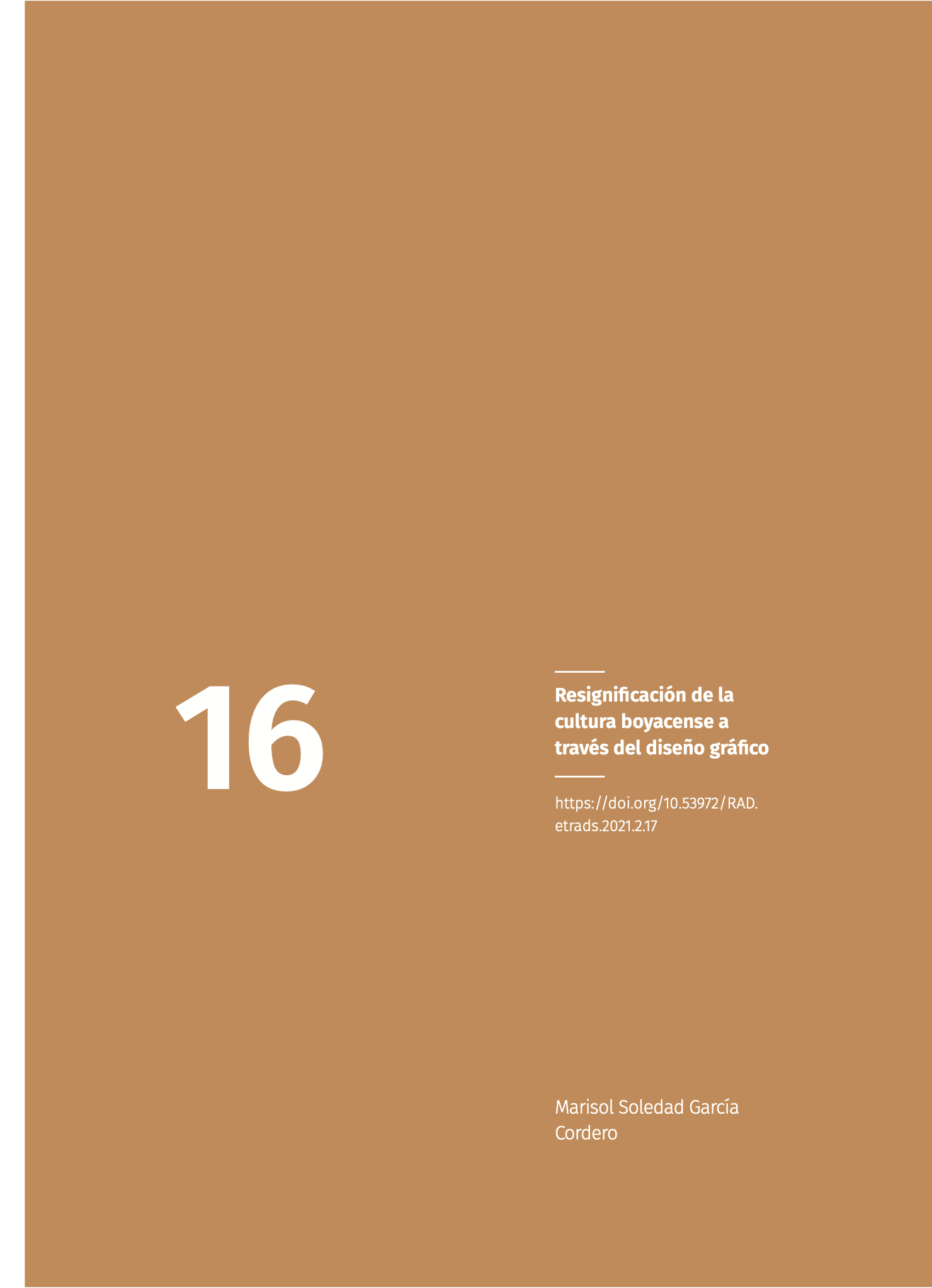 Resignificación de la cultura boyacense a través del Diseño Gráfico