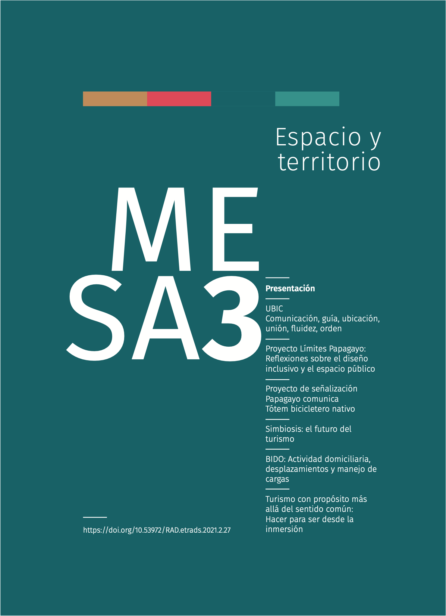 MESA 3 - Espacio y Territorio